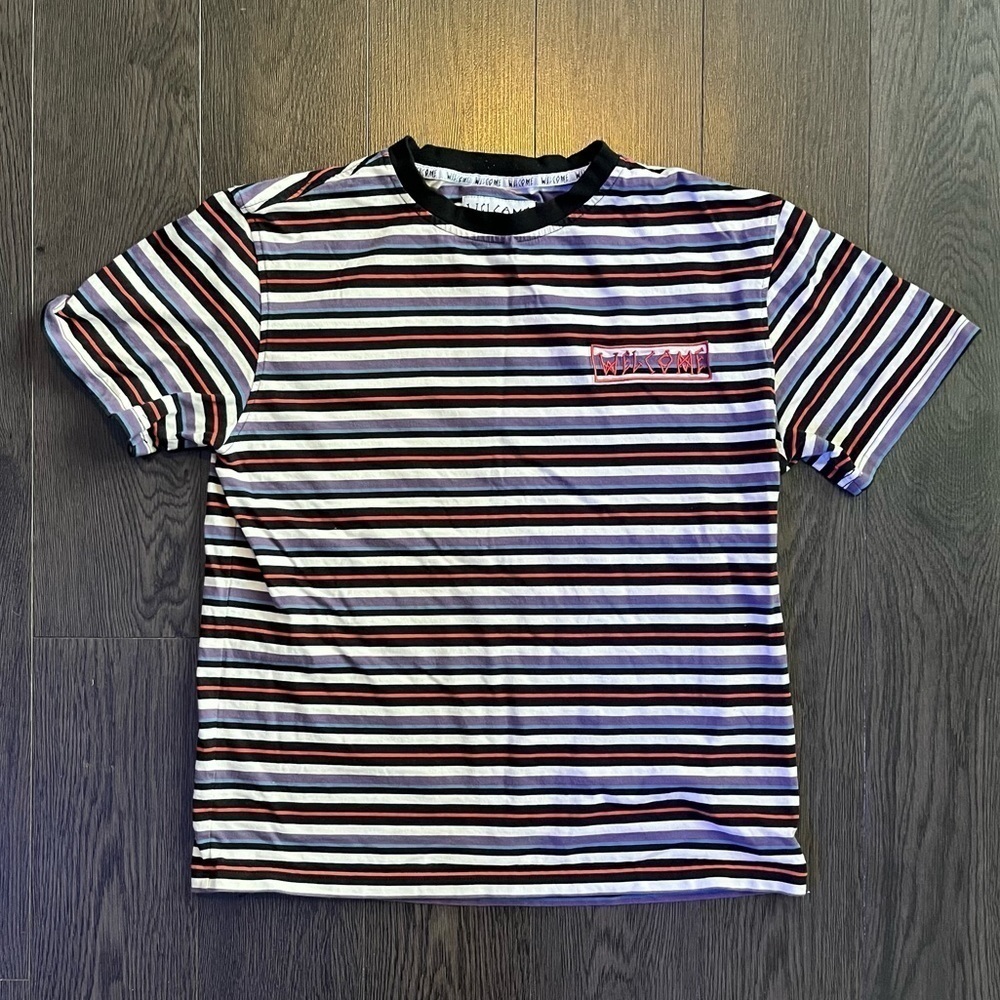 Welcome Skateboards Stripped tee​​​​​​​​